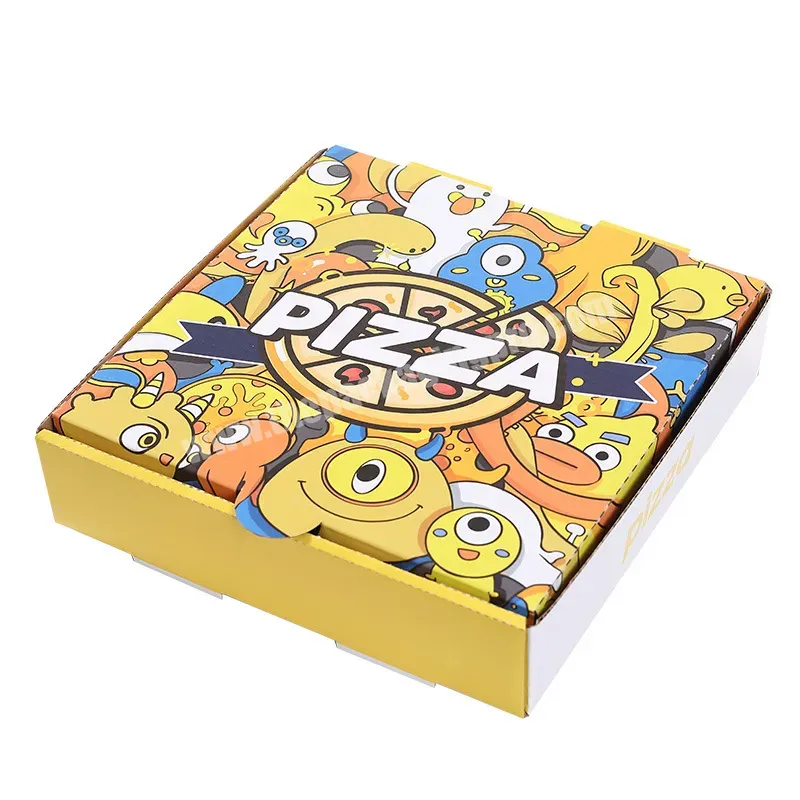 Premium Custom Design Craft Cardboard Paper Pizza Boxes Packaging White Pizza Box Corrugated Delivery Pizza Box Manufacturers - Buy Takeaway Food Box Design,Craft Food Packaging Boxes,Custom Design Packaging Box.