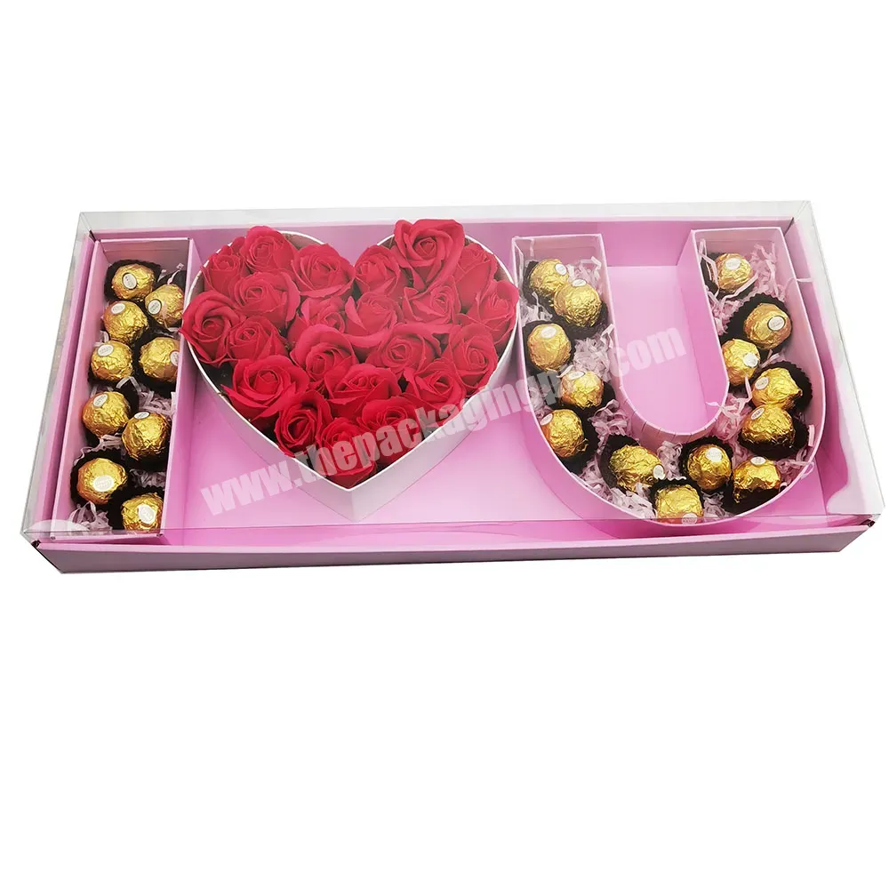 Rigid Luxury Jewelry Gift Valentines Day Heart Gift Box Necklace Box Jewelry Storage Flower Box - Buy Flower Box,Heart Gift Box,Rigid Luxury.