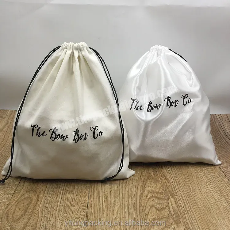 White Brushed Twill Fabric Reusable Dust Bag For Handbag - Buy Fabric Handbag Dust Bags,Dust Bags For Purses,Reusable Dust Bag.
