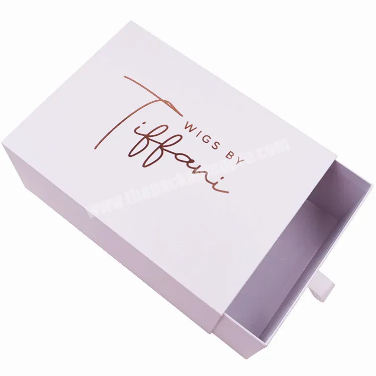 White Drawer Box Gift Clothing Packaging Silk Lining Custom Logo - Buy Drawer Box Jewelry Packaging,Drawer Box Custom Logo,Slide Box With Silk Lining.