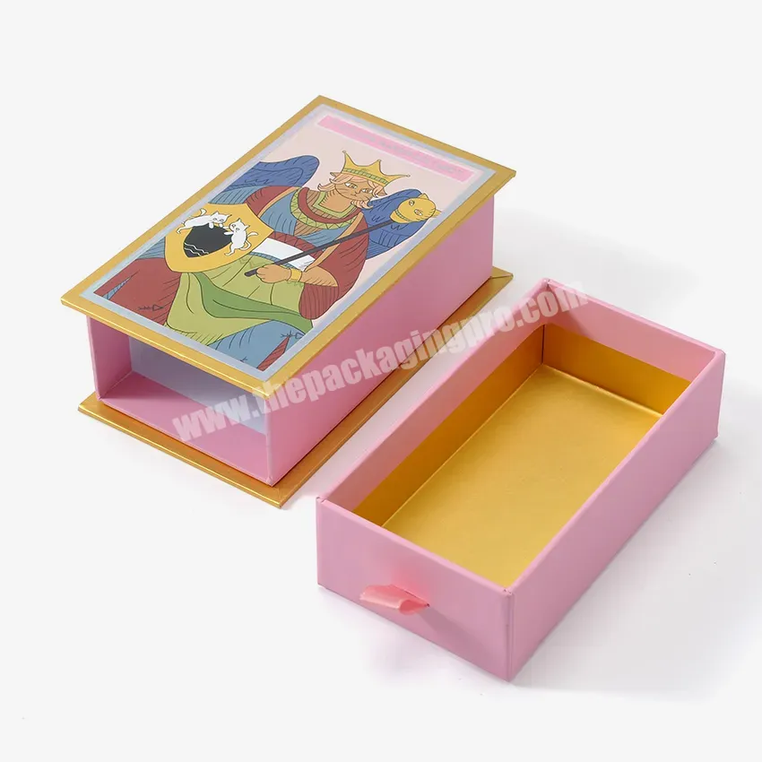 Wholesale Custom Logo Rigid Sliding Out Drawer Box Fancy Gift Box For Jewelry /accessory Storage Retail Box With Ribbon - Buy Jewelry Box Packaging,Custom Made Paper Box,Paper Drawer Box.