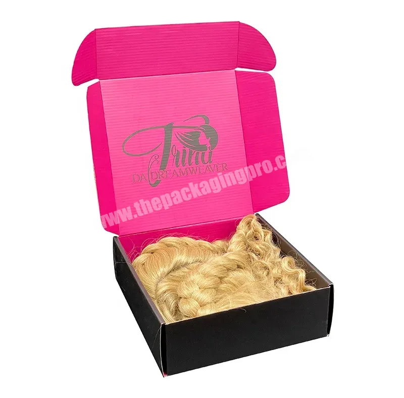Wholesale Wig Mailer Box Paper Box - Buy Christmas Gift Box,Shipping Box Cardboard Luxury Custom,T Shirt Mailer Box.