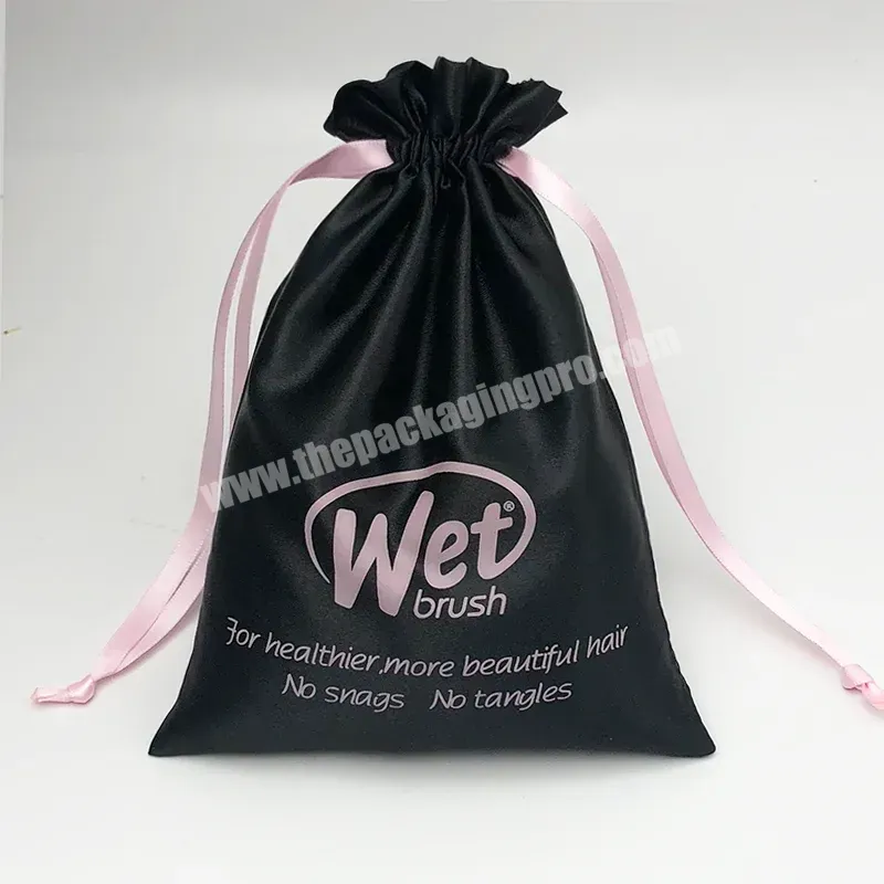 Cheap Custom Top Selling Hair Extension Packaging Satin Bag For Wigs - Buy Satin Bag For Wigs,Custom Hair Extension Bags,Satin Bags Wig.