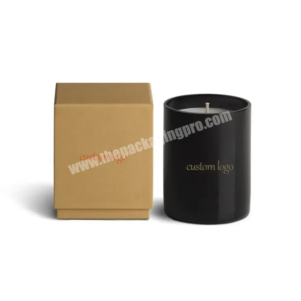 Customized Wholesale Boxes Luxury Packaging Rigid Cardboard Candle Gift Box - Buy Candle Packaging Boxes,Luxury Candle Box,Candle Box Packaging.