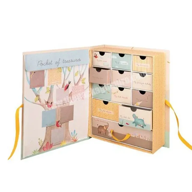 Elegant Custom Advent Calendar Box For Baby Packaging With Drawer - Buy Advent Calendar Packaging Box,Custom Advent Calendar Box,Advent Calendar Box.