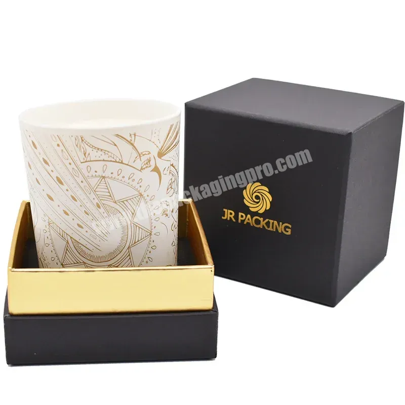Customized Design Luxury Cardboard Rigid Gift Candle Packaging Box With Insert - Buy Wholesale Candle Boxes,Lid Base Candle Packaging Box,Candle Packaging Box.