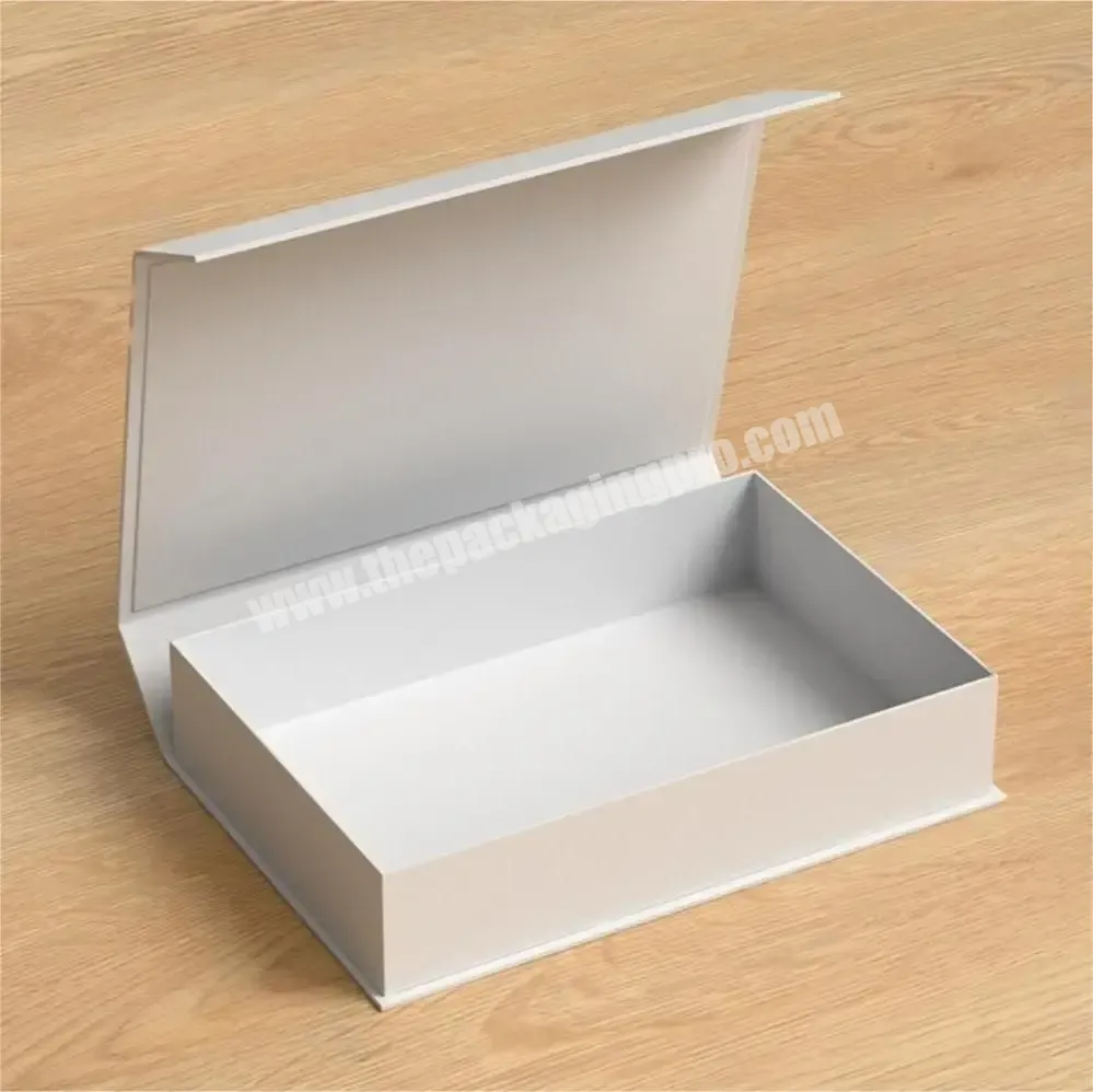 Flap Top Luxury Custom Gift Packaging Box Printing Rigid Matte Cardboard Magnetic Shipping Box For Underwear Shoes Packaging - Buy Paper Shipping Boxes Packaging For Gift,Custom Cardboard Fold Box,Paper Box Custom Your Own Logo.