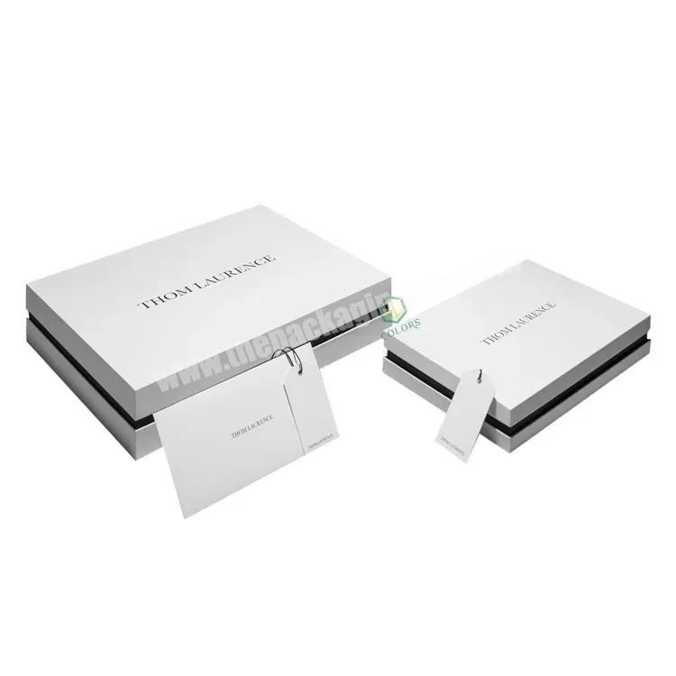 Luxury Custom Logo White Rigid Hard Case Cardboard Boxes Packaging Removable Lid And Base Rigid Paper Gift Box With Neck - Buy Lid Base Box,Lid And Base Gift Box,Gift Box With Neck.