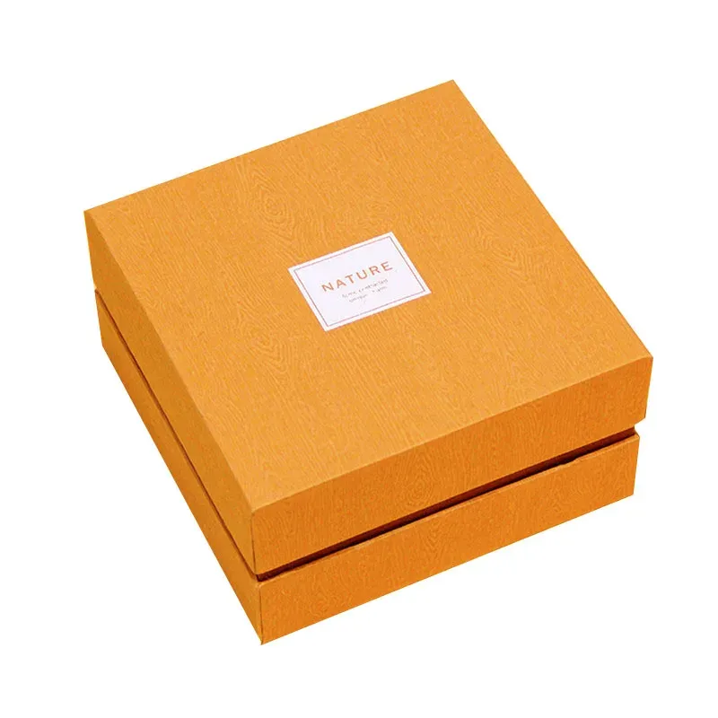 Premium Orange Print Logo Packaging Cardboard Rigid Gift Box Packaging Gift Paper Box For Wedding - Buy Gift Paper Box For Wedding,3c Electronic Products Mystery Gift Box,Digital Gift Box.