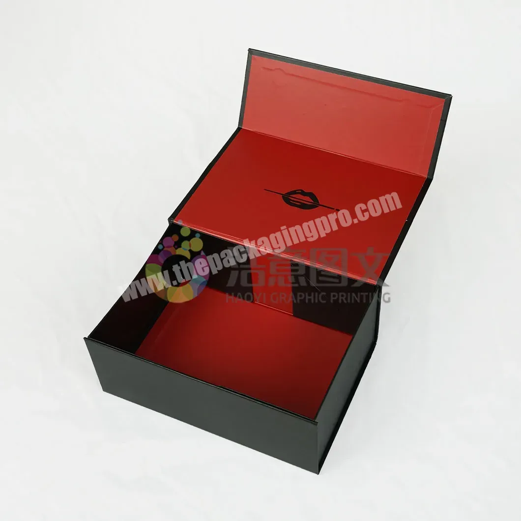 Wholesale Rigid Cardboard Boxes Folding Flat Open Perfume Jewelry Gift Boxes Magnetic Folding Box Packaging For Clothes - Buy Luxury Magnetic Paper Box Gift Box Packaging Box,Magnetic Foldable Folding Gift Box With Ribbon,Custom Logo And Printing Lux